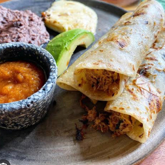 Burrito de Machaca de Res