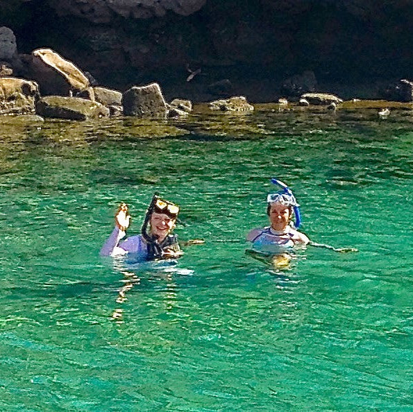 Snorkeling at Dancing Island